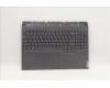 Lenovo COVER Upper Case ASM_GRE L82RF SG w/RGB für Lenovo Legion Pro 5-16IAH7H (82RF)