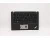 5M10Z41277 Lenovo Mechanische Baugruppe Geh&auml;useoberseite mit beleuchteter Tastatur Franz&ouml;sisch UK (SNX), Schwarz
