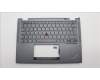5M11L64690 Lenovo MECH_ASM KBD W C HUN BKLT LTN WW UK GY