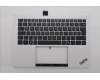 5M11U03802 Lenovo MECH_ASM GRP_KBD_BZL_GER_WL_BKWH_DFN
