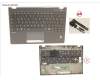CP793288-XX Fujitsu UPPER ASSY INCL. KEYB GERMAN W/FP