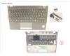 CP793295-XX Fujitsu UPPER ASSY INCL. KEYB NORDIC FOR PV