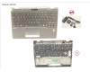 CP794058-XX Fujitsu UPPER ASSY INCL. KEYB GERMAN W/FP
