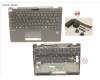 CP794080-XX Fujitsu UPPER ASSY INCL. KEYB CZ/SLO W/FP