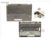 CP794084-XX Fujitsu UPPER ASSY INCL. KEYB NORWAY W/FP