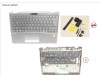 CP805572-XX Fujitsu UPPER ASSY INCL. KEYB GERMAN W/FP