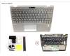 CP805606-XX Fujitsu UPPER ASSY INCL. KEYB GREECE W/FP