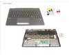 CP826398-XX Fujitsu UPPER ASSY INCL. KEYB GERMAN W/FP