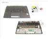 CP826419-XX Fujitsu UPPER ASSY INCL. KEYB GERMAN W/PV