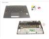 CP826425-XX Fujitsu UPPER ASSY INCL. KEYB FRANCE W/PV