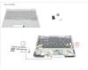CP846373-XX Fujitsu UPPER ASSY INCL. KB FRANCE WHITE NORMAL