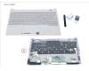 CP846378-XX Fujitsu UPPER ASSY INCL. KB CZ/SLK WHITE NORMAL