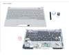CP846380-XX Fujitsu UPPER ASSY INCL. KB HUNGARY WHITE NORMAL
