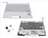 CP846393-XX Fujitsu UPPER ASSY INCL. KB SPAIN WHITE W/ PV