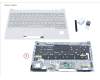CP846395-XX Fujitsu UPPER ASSY INCL. KB BELGIUM WHITE W/ PV