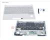 CP846398-XX Fujitsu UPPER ASSY INCL. KB HUNGARY WHITE W/ PV