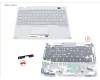 CP846843-XX Fujitsu UPPER ASSY W/ KB WHITE RUS/US NORMAL