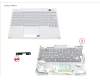 CP846845-XX Fujitsu UPPER ASSY W/ KB WHITE CZ/SLK NORMAL