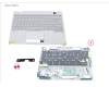 CP846846-XX Fujitsu UPPER ASSY W/ KB WHITE PORTUGAL NORMAL