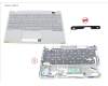CP846847-XX Fujitsu UPPER ASSY W/ KB WHITE HUNGARY NORMAL