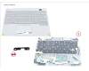 CP846850-XX Fujitsu UPPER ASSY W/ KB WHITE ARABIAN NORMAL