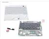 CP846863-XX Fujitsu UPPER ASSY W/ KB WHITE CZ/SLK W/ PV