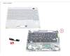 CP846864-XX Fujitsu UPPER ASSY W/ KB WHITE PORTUGAL W/ PV
