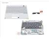 CP846865-XX Fujitsu UPPER ASSY W/ KB WHITE HUNGARY W/ PV