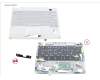 CP846868-XX Fujitsu UPPER ASSY W/ KB WHITE ARABIAN W/ PV