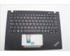5M11L92810 Lenovo MECH_ASM KBD w/CVR BRL BL (CHY) UK BK