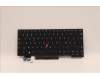 5N20V43874 Lenovo Tastatur CMFL-CS20 Schwarz, ohne Hintergrundbeleuchtung LTN Belgisch