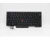 5N20V43893 Lenovo Notebook-Tastatur CMFL-CS20, Schwarz, ohne Hintergrundbeleuchtung, Latin Euro-Englisch
