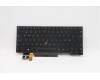 5N20V43921 Lenovo Notebook-Tastatur CMFL-CS20, Schwarz, mit Hintergrundbeleuchtung, Latin Norwegisch
