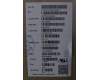Lenovo 5N21J82251 NB_KYB NDA-V KBD,LBL-2,PMX,ENG