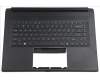 6B.C7EN2.001 Acer Gehäuseoberseite Schwarz mit Tastatur US International