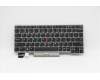 5N20V43580 Lenovo Notebook Tastatur CMSK-CS20 Silber, ohne Hintergrundbeleuchtung LTN Englisch