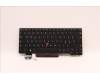 5N20V43884 Lenovo Notebook-Tastatur CMFL-CS20, Schwarz, ohne Hintergrundbeleuchtung, Latin Italienisch