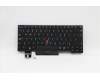 5N20V43901 Lenovo Notebook-Tastatur CMFL-CS20, Schwarz, ohne Hintergrundbeleuchtung, Latin Französisch-Englisch