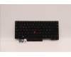5N20V43912 Lenovo Notebook-Tastatur CMFL-CS20, Schwarz, mit Hintergrundbeleuchtung, Latin Dänisch