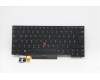 5N20V43918 Lenovo Notebook-Tastatur CMFL-CS20, Schwarz, mit Hintergrundbeleuchtung, Latin Ungarisch