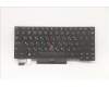 01YP174 Lenovo Notebook-Tastatur COMO SK PMX Schwarz Hebräisch