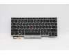 01YP862 Lenovo Notebook Tastatur FRU COMO SK CHY mit Hintergrundbeleuchtung, Silber, Russisches Layout