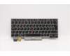 01YP864 Lenovo Notebook Tastatur FRU COMO SK CHY mit Hintergrundbeleuchtung, Silber, Slowenisches Layout