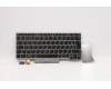 01YP926 Lenovo Notebook Tastatur FRU COMO SK LTN mit Hintergrundbeleuchtung, Silber, Belgisches Layout