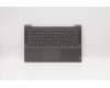5CB0Y88600 Lenovo Geh&auml;useoberseite C81YH Aluminium Schwarz mit Fingerabdruckleser, mit Hintergrundbeleuchtung, deutsches Layout