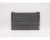 5CB1A13539 Lenovo Geh&auml;useoberseite C81YM, Aluminium, Schwarz, mit Fingerabdrucksensor, ohne Tastaturbeleuchtung (Spanisch)