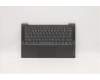 5CB1A13626 Lenovo Geh&auml;useoberseite C81YM, Aluminium Schwarz, mit Fingerabdruckleser, Tastatur ohne Hintergrundbeleuchtung, Portugiesisch Layout
