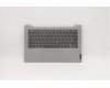 5CB1A13627 Lenovo Geh&auml;useoberseite C81YM, Kunststoff Silber, ohne Fingerabdruckleser, Tastatur mit Hintergrundbeleuchtung, Italienisch Layout