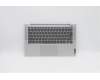 5CB1A13679 Lenovo Geh&auml;useoberseite C81YM, Aluminium Silber, mit Fingerabdruckleser, Tastatur mit Hintergrundbeleuchtung, US Layout