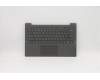 5CB1A13739 Lenovo Geh&auml;useoberseite C81YM, Kunststoff, Schwarz, mit Fingerabdruckleser, Tastatur beleuchtet (RUS-Layout)